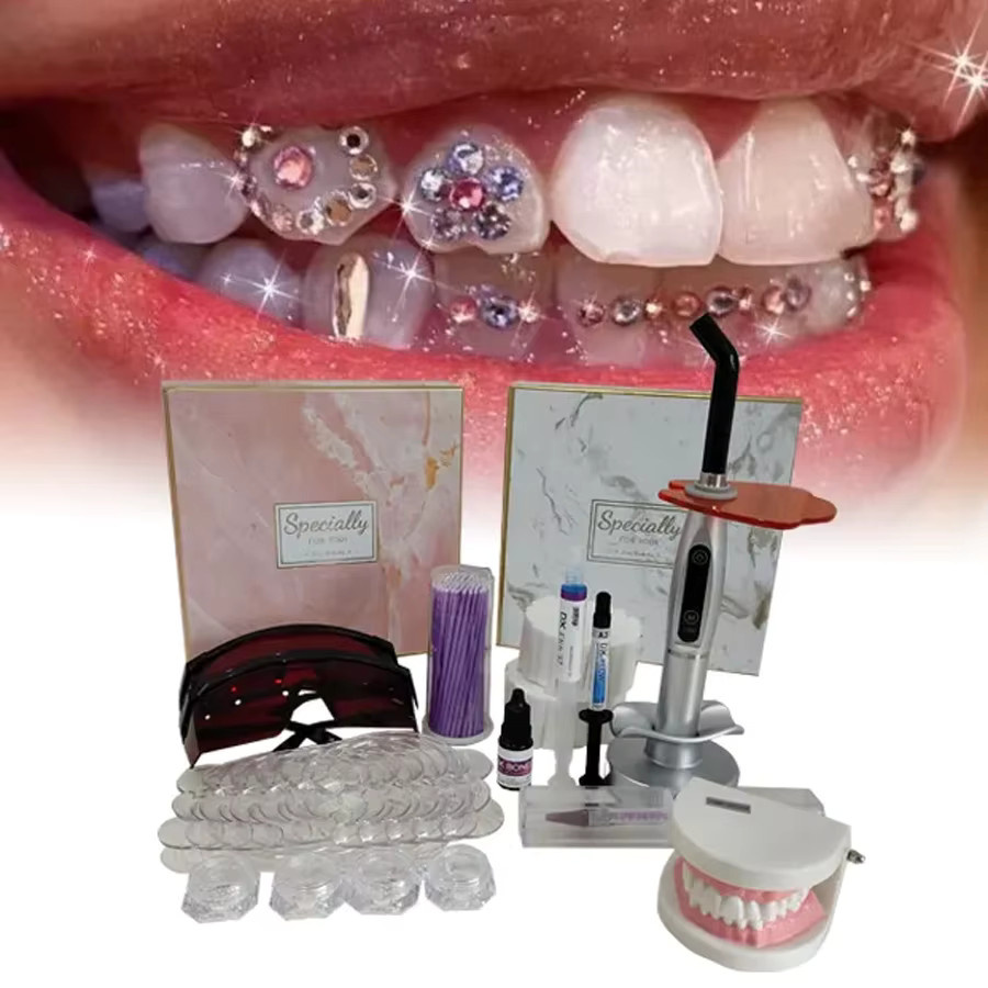 skylundent Diamant-Zahnschmuck-Set, Starter-Kit, Unisex - Bild 5