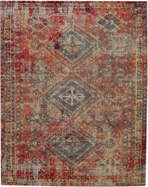 Artino In- & Outdoor-Teppich in Rot im orientalischen Design, B/T: 60 x 100 cm - Bild 1