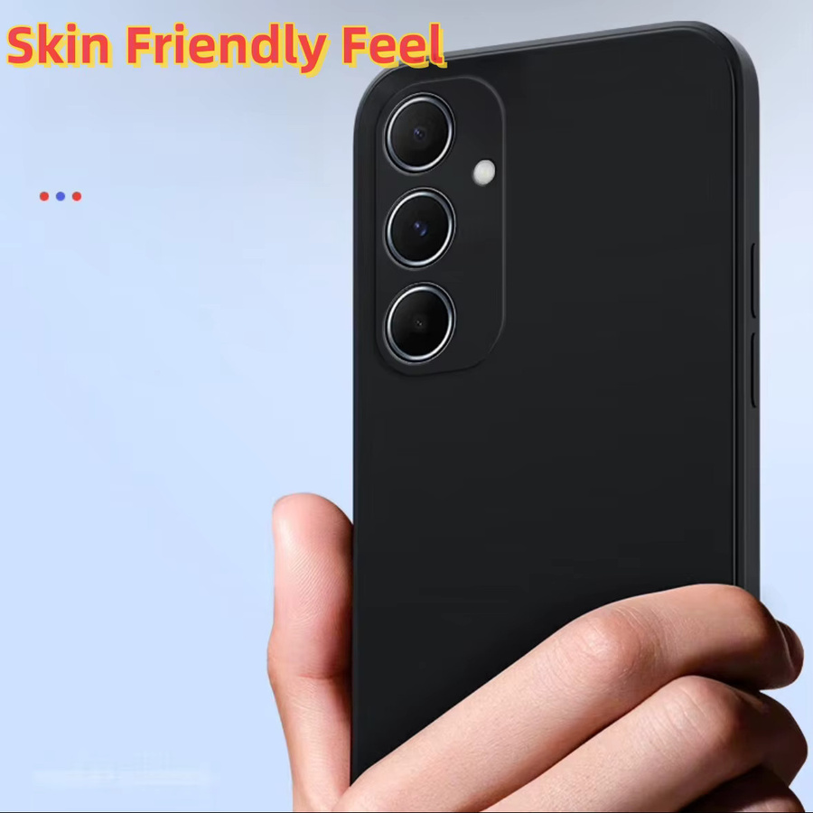 Stoßfeste Silikon Schutzhülle für Samsung Galaxy M55 M53 M51 M33 M23 M31S M30S in Schwarz - Bild 3
