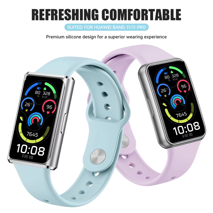 FancyWrist Uhrenarmband Silikon, Huawei Band 11 Pro - Bild 4