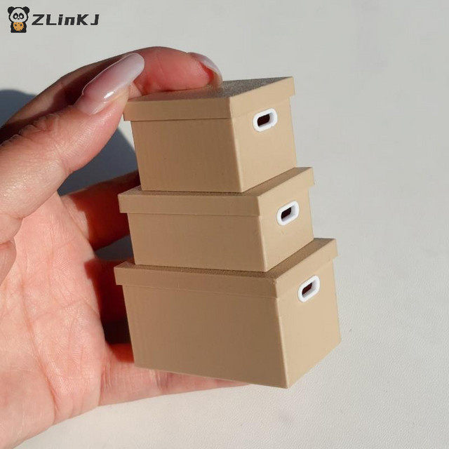 MYPANDA Miniatur-Aufbewahrungsbox mit Deckel, 1-teiliges Set - Bild 1