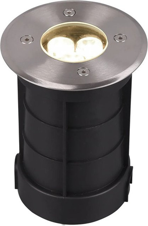 Trio Belaja LED-Einbauleuchte rund in Nickel matt für den Außenbereich B: 14,5 cm, T: 11,0 cm, H: 11,0 cm