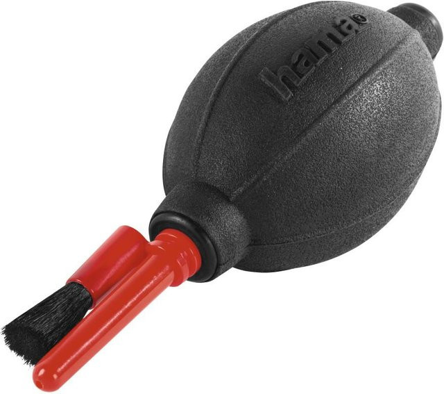 Hama DustEx Blasebalg mit Brush 55 in Rot und Schwarz - Bild 2