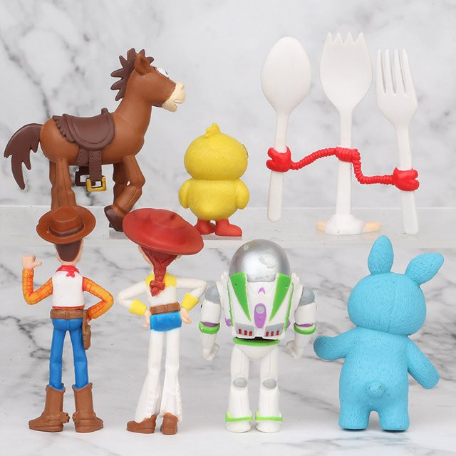 Bandai Disney Toy Story 4 Actionfiguren-Set, 7-teiliges Set - Bild 1