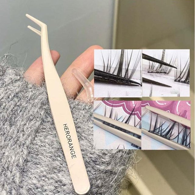 BSIMONE Antihaft-Pinzette für künstliche Wimpern, Unisex - Bild 1