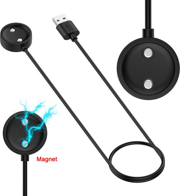 Magnetisches USB-C Ladekabel für Suunto Vertical und Suunto 9 Peak Pro in Schwarz - Bild 1