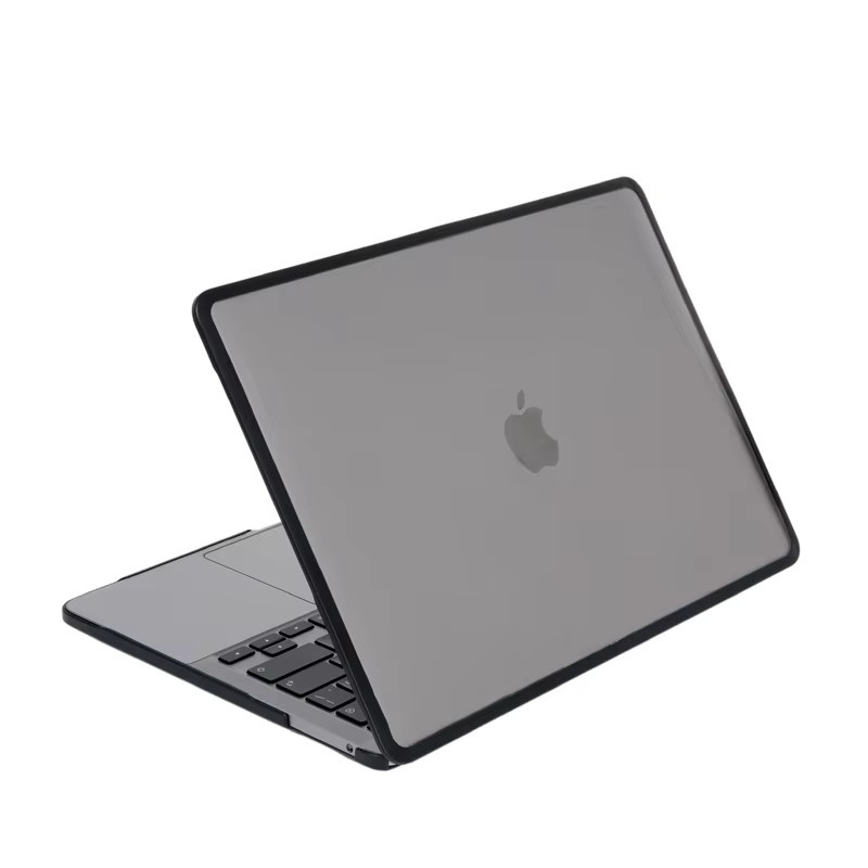 Schutzhülle Neo TPU Edge PC Case für Apple MacBook Air 13 und 15 sowie MacBook Pro 14 und 16 in Schwarz, Grau oder Transparent mit Kühlöffnungen - Bild 3