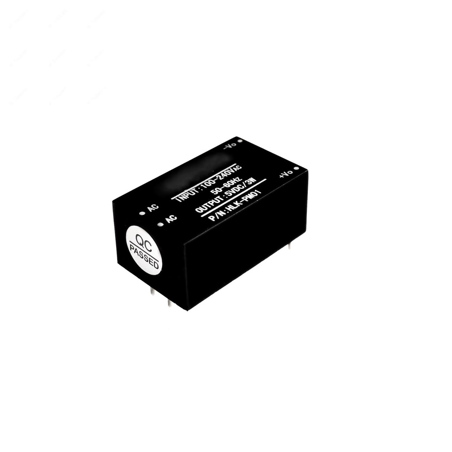 STJF Mini-Stromversorgungsmodul HLK-PM01 HLK-PM03 HLK-PM12 AC-DC 220 V auf 5 V/3,3 V/12 V in Schwarz für intelligente Haushaltsmodule - Bild 2