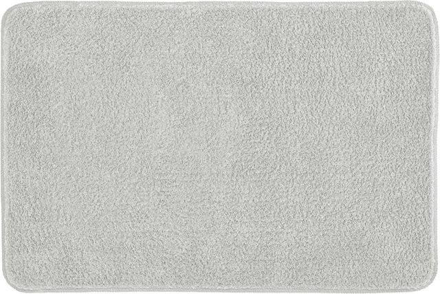 Kleine Wolke Badteppich Ricco in Nebel Grau, B/T: 60 x 90 cm - Bild 1