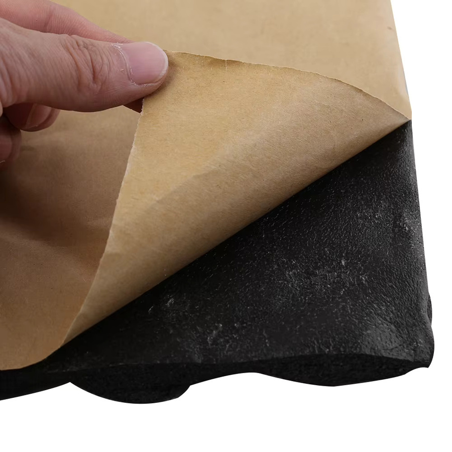 VKTECH Schallisolierende Matte zur Geräuschdämpfung für Subwoofer, Schwarz, B: 100 cm, T: 50 cm, H: 2 cm - Bild 5