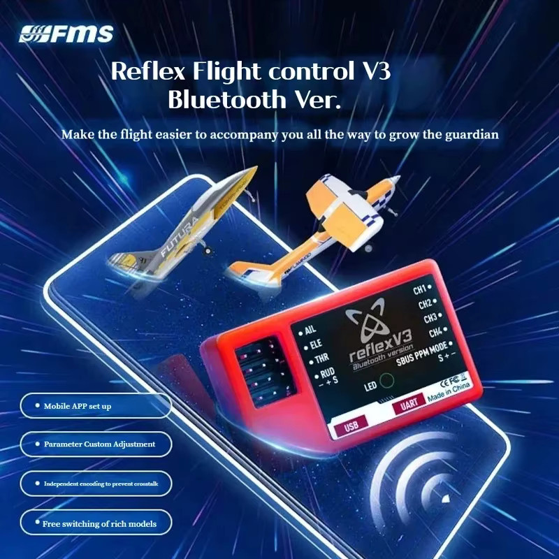 FMS Reflex V3 Flugsteuerung Gyro-Stabilisator, Zubehör - Bild 2