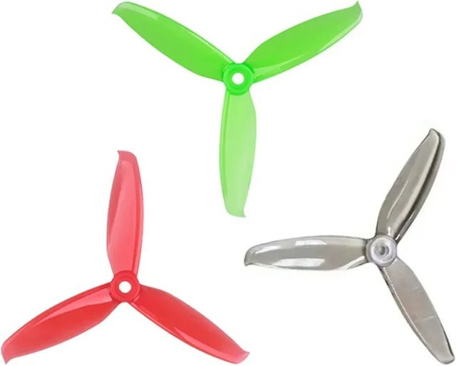 Gemfan Windancer 5042 5X4.2X3 3-Blatt PC Propeller, Kunststoff, Clear - Bild 1