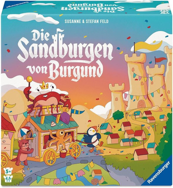 Ravensburger Die Sandburgen von Burgund, Kinderspiel, ab 5 Jahren - Bild 1