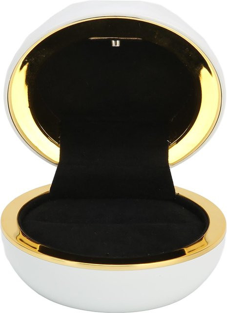 Neoglint Ringbox mit LED-Licht in Weiß für Heiratsanträge und Geschenke - Bild 1