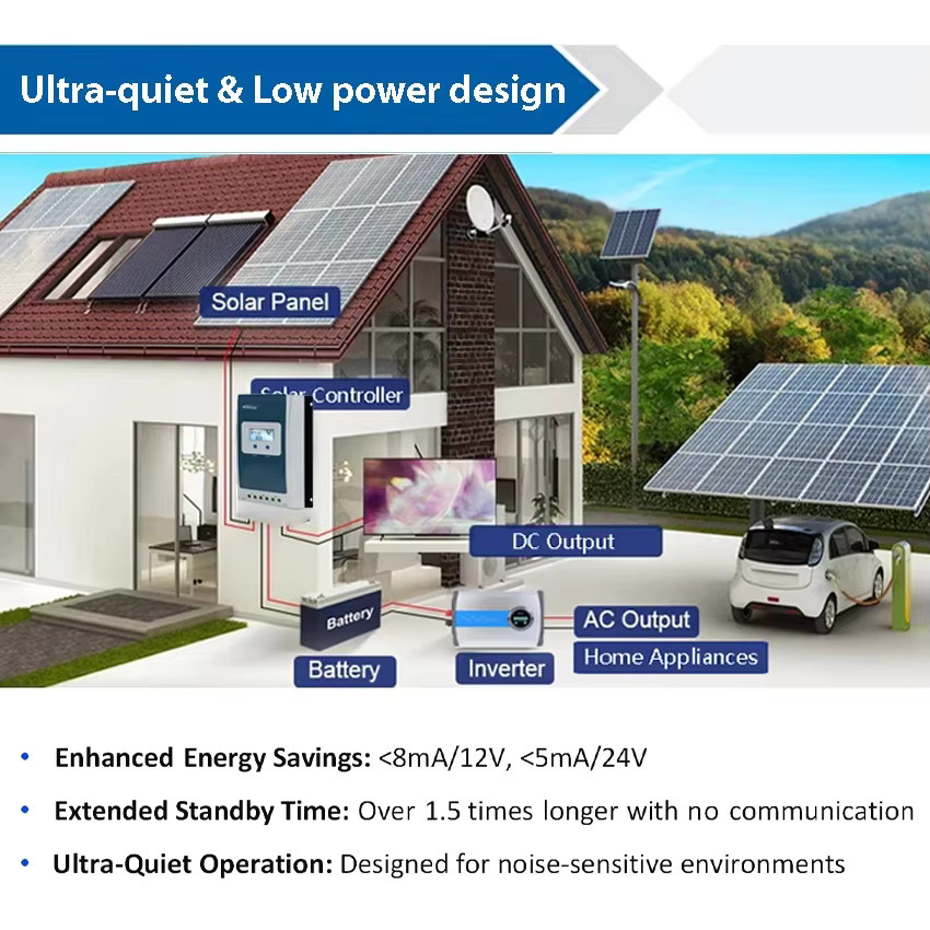 EPEVER TracerANG MPPT Solarladeregulator mit WIFI 2.4G Mobile App für 12V/24V - Bild 5