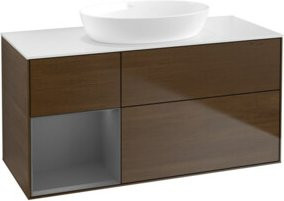 V&B Waschtischunterschrank Finion in Weiß, Breite: 120 cm, Tiefe: 50,1 cm, Höhe: 50,1 cm - Bild 1