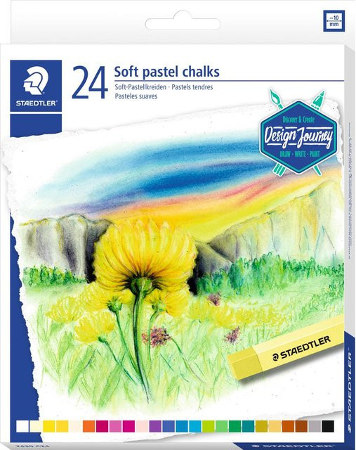 Staedtler Soft-Pastellkreiden 24er-Set in Multicolor für Erwachsene - Bild 1