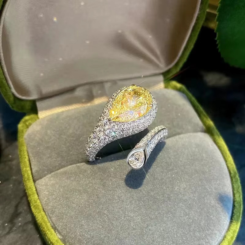 Huitan Ring, Silber, Zirkonia, Damen - Bild 4