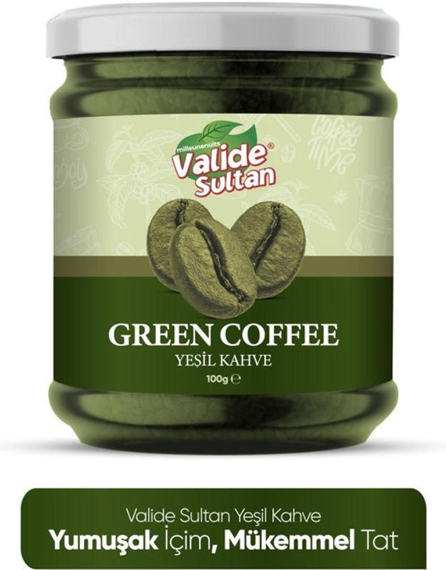 Milleunenuits Valide Sultan Poudre Café Vert in Grün aus Glas, rund, 100 g - Bild 1