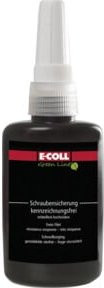 E-COLL Schraubensicherung schwarz mittelfest hochviskos 50 g - Bild 1