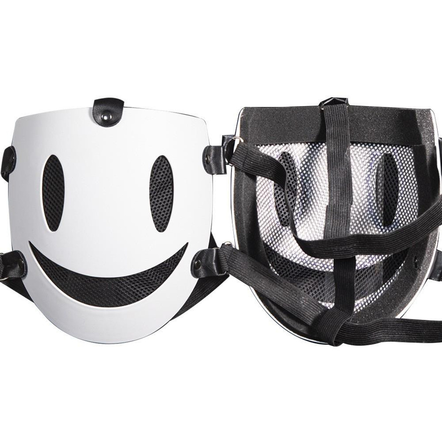 YIRAN Smiley Gesicht Maske aus Kunststoff für Erwachsene - Bild 2