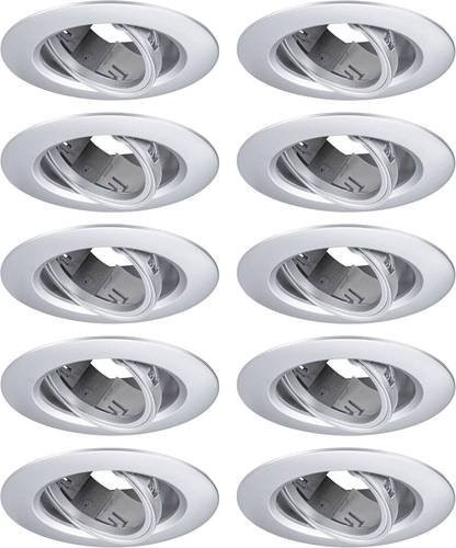 Paulmann 92116 Einbauleuchten 10er Set GU10 in Chrom matt - Bild 1