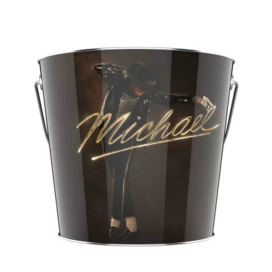 Bandai Michael Jackson Superstar Schwarzer Fedora-Hut Trinkbecher Tumbler aus Stroh - Bild 3