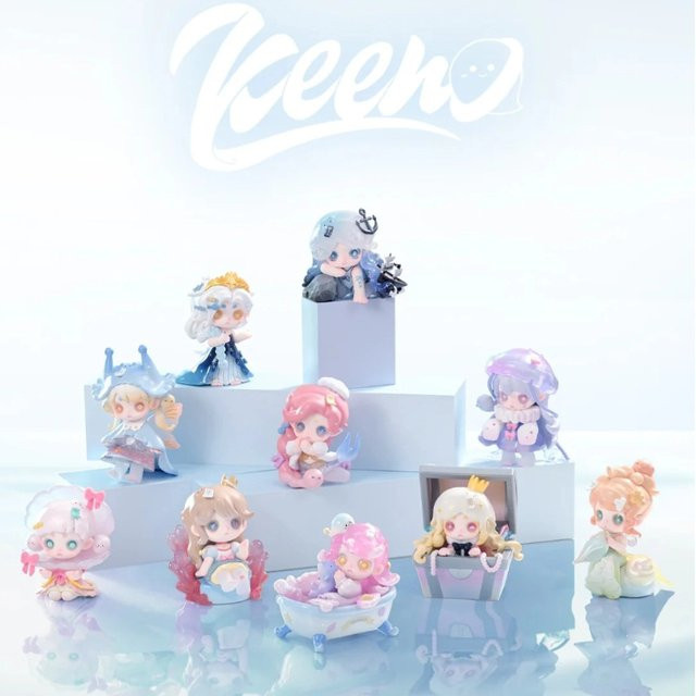 52TOYS Keeno V3 Wish On The Sea Breeze Series Blind Box Designer-Spielzeug aus Harz in Multicolor als dekoratives Desktop-Ornament - Bild 1
