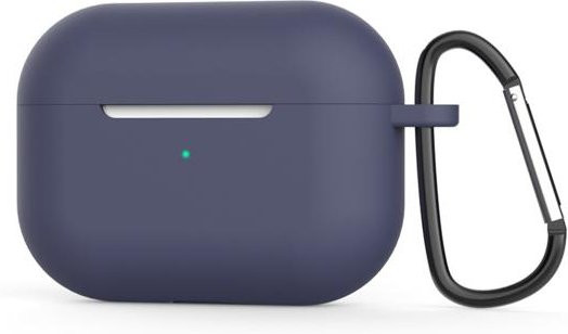 Stoßfeste und staubdichte Silikon-Schutzhülle für Apple AirPods Pro in Dunkelblau - Bild 1
