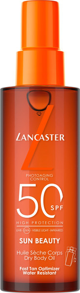Lancaster Sun Beauty Dry Body Oil, LSF 50, für empfindliche Haut - Bild 1