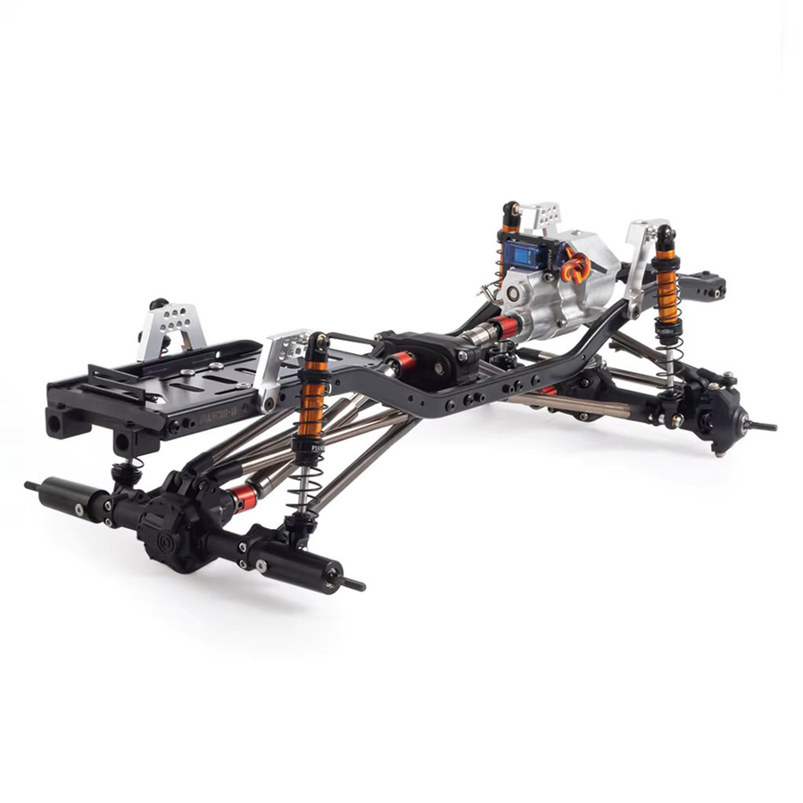 Axial Auto Rahmen, Aluminium Legierung, Schwarz - Bild 2