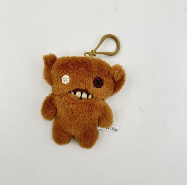 Fuggler Schlüsselanhänger Monster Kaninchen, brown, Unisex, 12cm - Bild 1