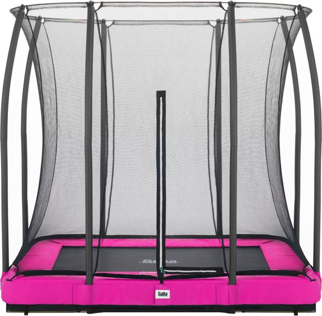 Salta Trampolin Comfort Edition Ground rechteckig Pink B/T: 214 x 153 cm - Bild 1
