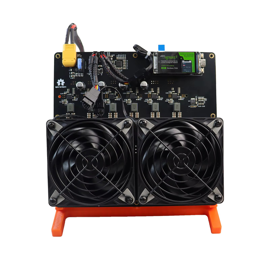 NerdOCTaxe Rev3.1 Bitcoin Miner SHA256 ASIC Krypto-Mining-Gerät mit 12TH/s und 200W für den Heimgebrauch - Bild 2