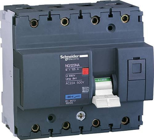 Schneider Electric Lasttrennschalter 18894, 80A, 500 V/AC, Grau - Bild 1