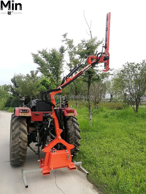 Rima THT150 Traktor-Montierte Heckenschere als Sichelmäher für die Forstwirtschaft und das Rasenmähen - Bild 1
