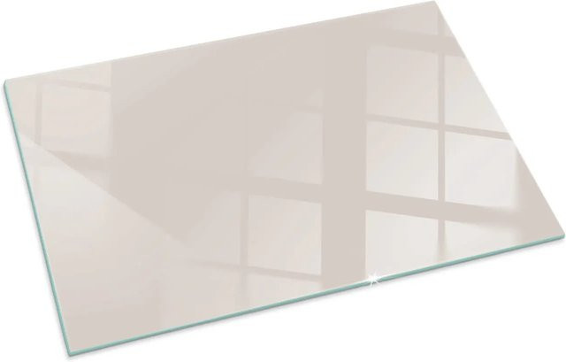 Tulup Glasplatte für Kaminöfen in Beige, B/T: 100 x 70 cm - Bild 1