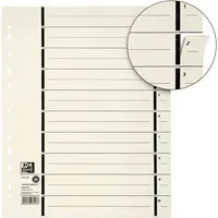 Oxford Trennblatt A4 230 g/m² in Weiß und Beige - Bild 1