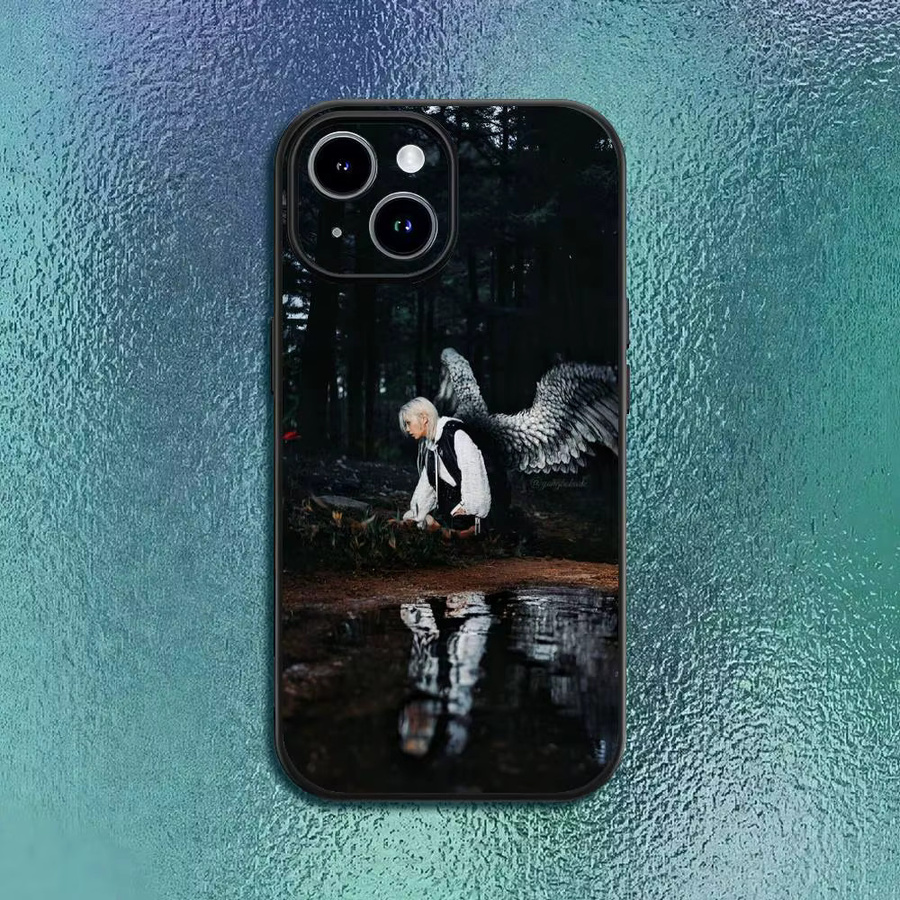 Schwarze Softshell Handyhülle für iPhone 12 bis 17 Pro Max Plus mit Stray Kids Kpop Motiv - Bild 2