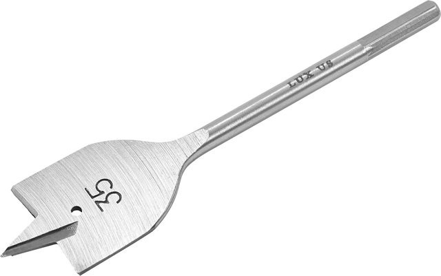 LUX-TOOLS Flachfräsbohrer Classic aus Stahl in Silber, Durchmesser: 35 mm - Bild 1