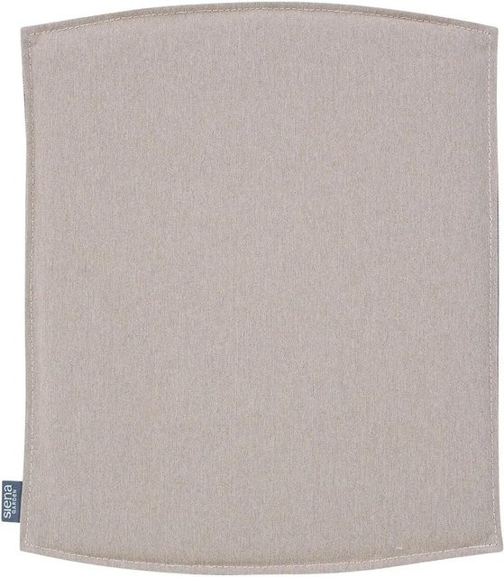 Siena Garden Sitzkissen District Walnuss mit Schaumkern, B/T/H: 36 x 43 x 1,5 cm - Bild 1