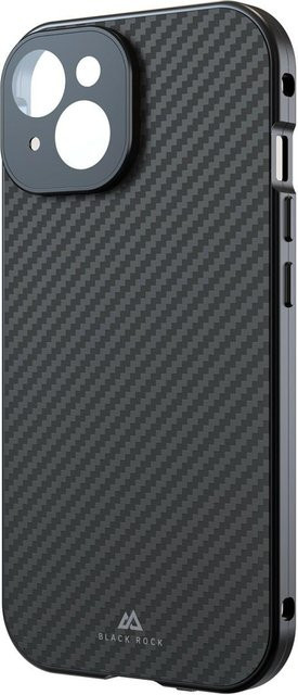 360° Glass Cover für Apple iPhone 16 in Black mit Real Carbon Design - Bild 1