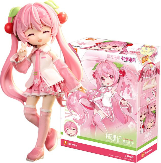 BLOKEES Hatsune Miku Sakura Miku Q-Version Miracle Edition, Actionfigur, Einzelfigur - Bild 1