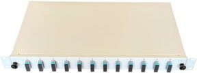 Paschke Spleissbox ausziehbar 19 Zoll 12xSCd OM3 AQUA 443705AQ-12SA - Bild 1