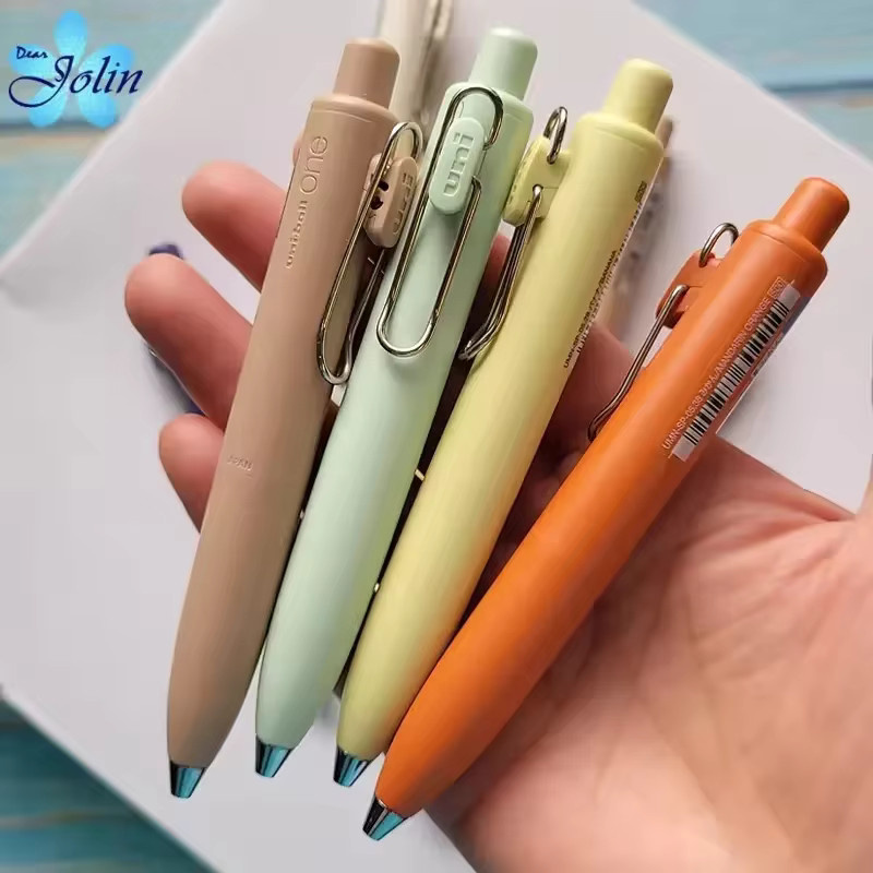 Uni Uniball One P Gelstift UMN-SP 0.5 mm Mini Taschenstift in Grün und Mehrfarbig - Bild 2