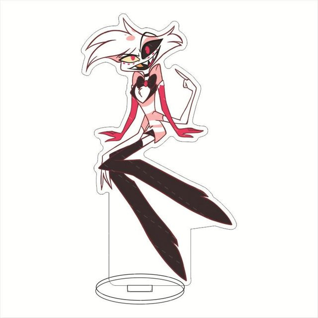 Yiran toy 1 Hazbin Hotel Anime Charlie Morningstar Vaggie Acrylfiguren Aufsteller 15cm - Bild 1
