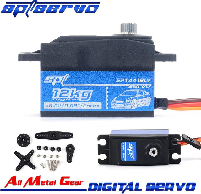 SPT-Servo SPT4412LV Digital Servo, All Metal Gear, Short Body - Bild 1