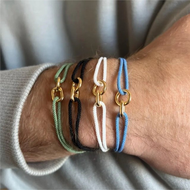 Armband Geflochtenes Seil, Herren, Bohemian, Retro - Bild 1