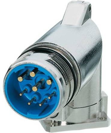 Weidmüller Sensor-/Aktor-Steckverbinder M23 Leergehäuse unkonfektioniert, Farbe: Silber - Bild 1