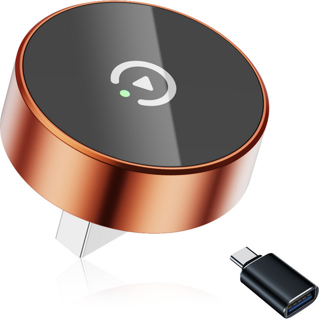 Spedal Kabelloser CarPlay und Android Auto Adapter mit USB-C Anschluss zur Konvertierung von kabelgebunden auf kabellos - Bild 1